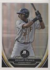 2013 Bowman Platinum Prospects Chrome Gregory Polanco #BPCP26 1o3
