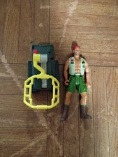 1993 Harpoon Harrison 5” Kenner Hasbro Action Figure Jurassic Park W/Catcher 