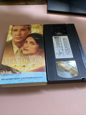 Captain Corellis Mandolin (VHS, 2002)