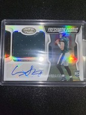 2022 Panini Certified - Freshman Fabric Mirror Signatures Carson Strong /299