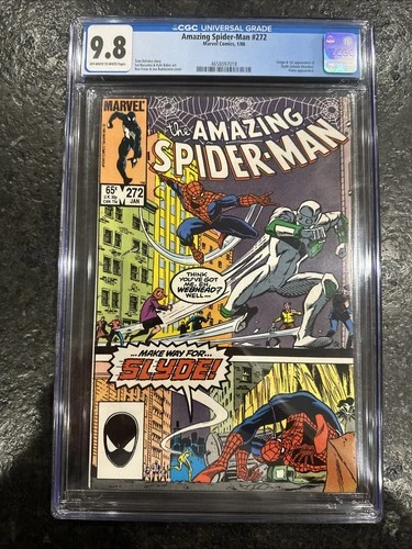 Amazing Spider-Man #272 CGC 9.8 Origin & 1st Appearance I’d Slyde Jalome Beacher