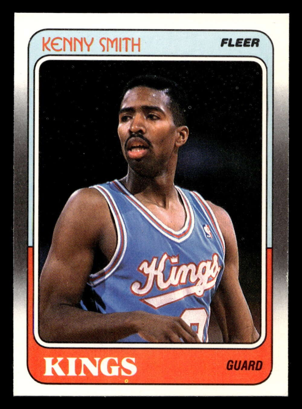 1988-89 Fleer #100 Kenny Smith Near Mint+ RC Rookie Sac Kings Basketb ID: 510176