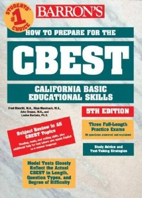 How to Prepare for the CBEST: California Basic Educational Skills Te - VERY GOOD