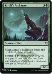 Sarulf's Packmate 192/285 The List Reprints