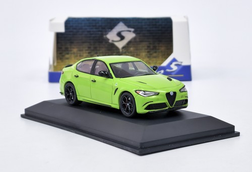 Alfa Romeo Giulia Quadrifoglio (2020) zelená SOLIDO 1:43 - Imagen 7 de 8