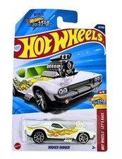 Hot Wheels Rodger Dodger Let's Race #67/250 White with Flames