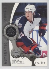 2005 SP Game Used Edition Authentic Rookies /999 Steven Goertzen Steve #176 0i6