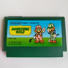 Mario Open Golf pre-owned Nintendo Famicom NES Tested