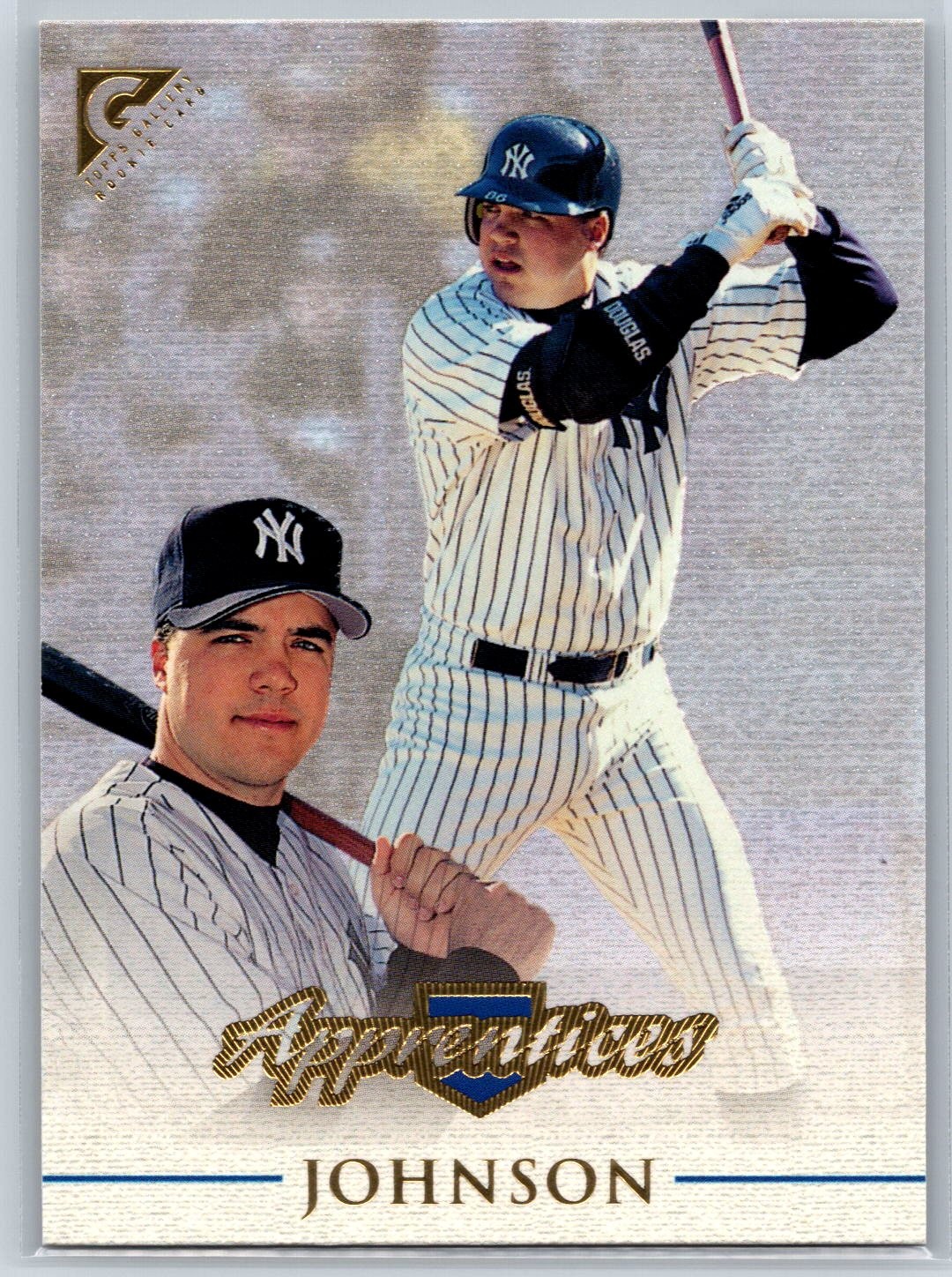 1999 Topps Gallery Nick Johnson Rookie Apprentices New York Yankees RC #129