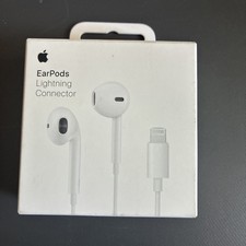 Apple EarPods Lightning Connector In Ear Canal W Aux Adap A1748 MWTY3AM/A OEM