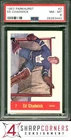 1957 PARKHURST #2 ED CHADWICK RC MAPLE LEAFS PSA 8