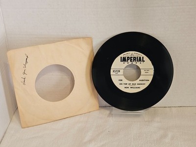 Ron Williams If I Could Stay Away From You / On Top Of Old Smokey  45RPM...