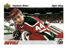 1991-92 Upper Deck #536 Stephane Richer