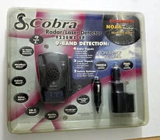Vintage Cobra 9220WX VP 9-Band Radar / Laser Detector with NOAA Weather NOS