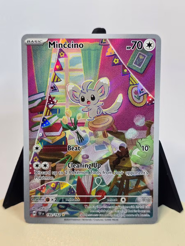 Pokemon TCG Minccino - 182/162 SV05: Temporal Forces