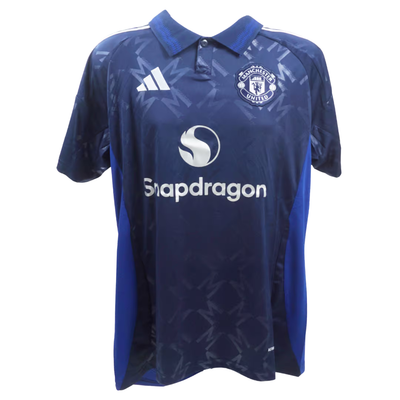 Alejandro Garnacho Signed Manchester Utd Away Soccer Jersey #17