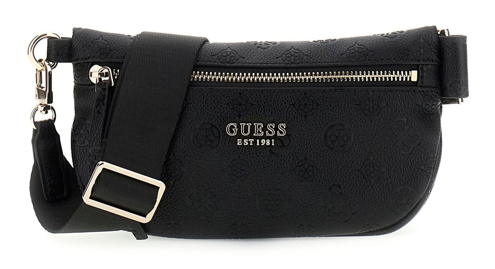 GUESS cross body bag Devon Sling Black Logo
