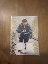 2025-26 Upper Deck Artifacts #11 Cole Perfetti Material Gold #/299