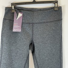 Zella Live In Leggings Yoga Pants Heather Gray Workout Pants Slim Fit Medium M