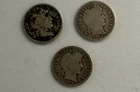 Barber Dime Lot SILVER 90% Melt Price!
