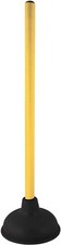 PLUMB PAK PP845-6 Dual Toilet Drain Plunger w/ 6-in Cup 18-In Handle