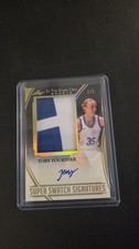 2025 LEAF IN THE GAME USED TOBY FOURNIER SUPER SWATCH AUTO JUMBO Patch AUTO 1/1