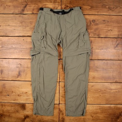 Vintage Magellan Outdoorhose Hose 34x32 Fish Gear Angeln Zip Off XL