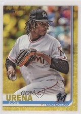 2019 Topps Walgreens Yellow Jose Urena #20 0g4