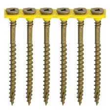Timco - C2 Deck-Fix Premium Collated Decking Screws - Green (4.5 x 65 - 500 Pcs)