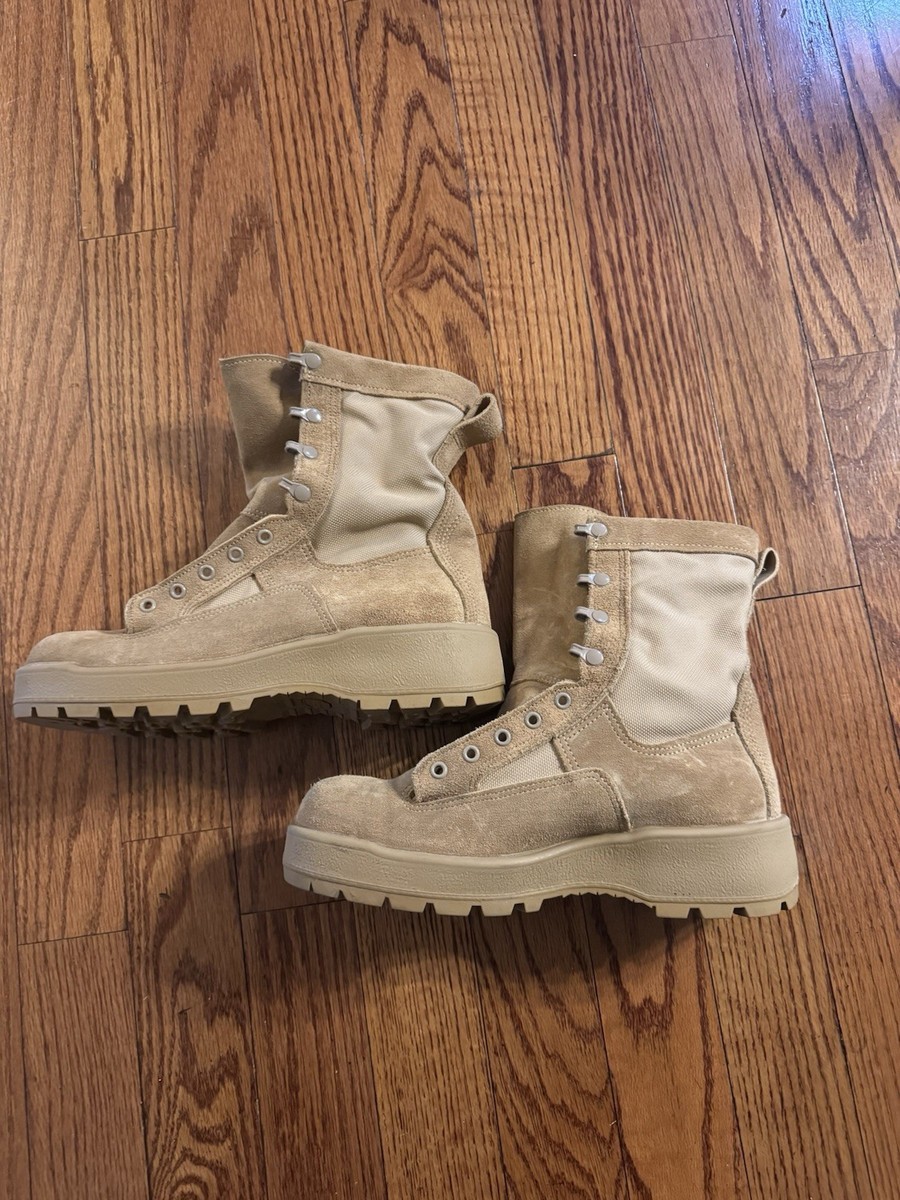 Wellco Hot Weather Combat Boots Vibram Sole Desert Tan 8 1/2  display picture 2
