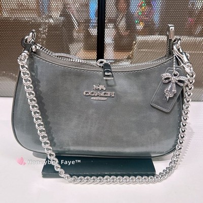 NWT Coach Teri Mini Crossbody Bag With Butterfly/Leopard Print CAJ94/CBG65