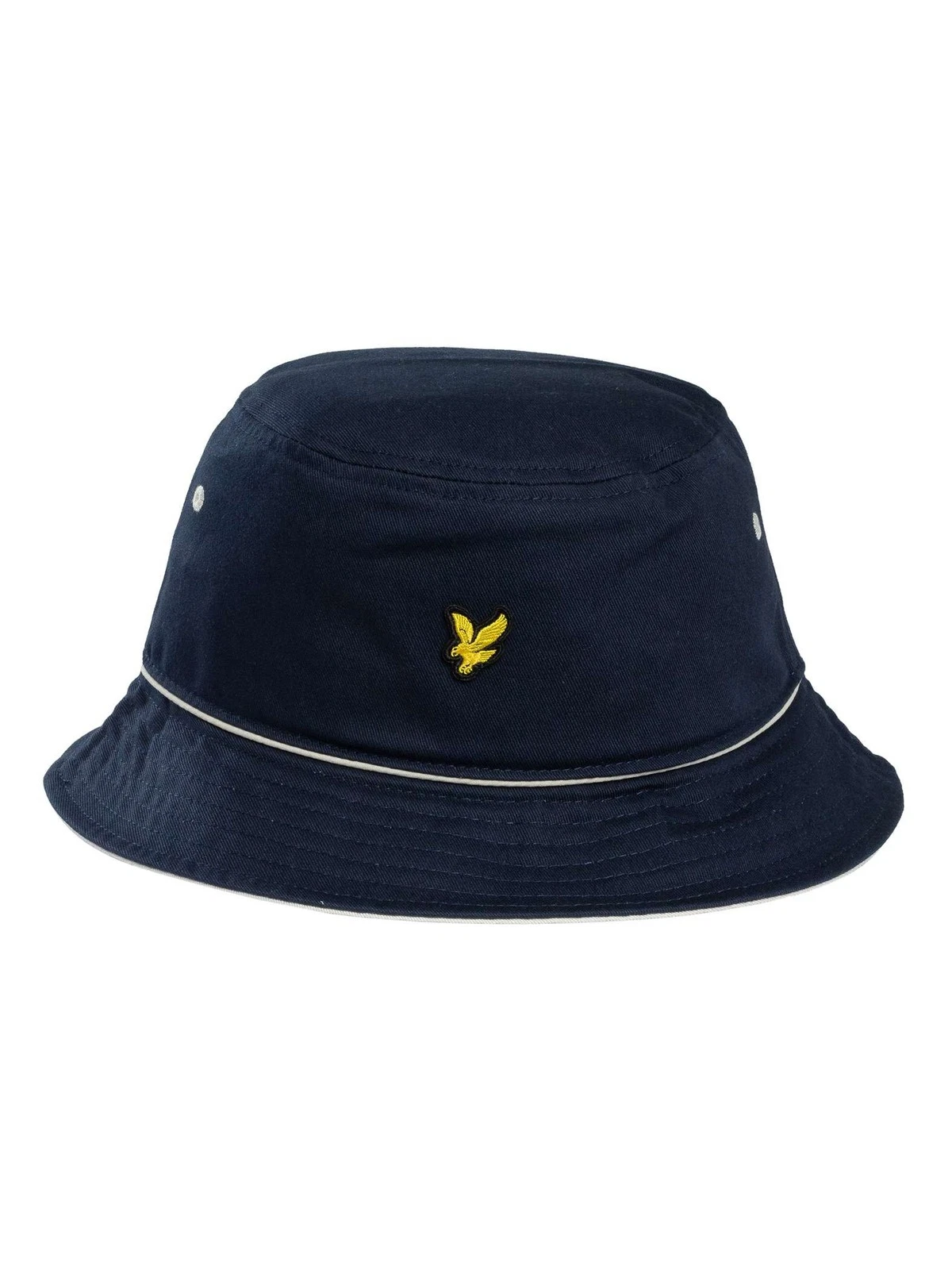 Lyle & Scott Men's Piped Bucket Hat, Blue