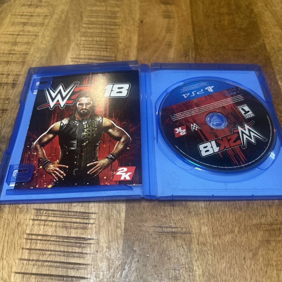 Cubierta WWE 2K18 Sony PlayStation 4, PS4 W2K18 Seth Rollins Foto 2 de 3