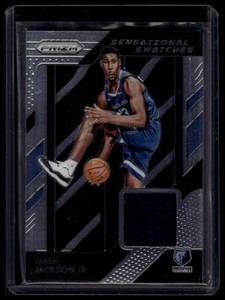 2018-19 Panini Prizm #77 Jaren Jackson Jr. Sensational Swatches