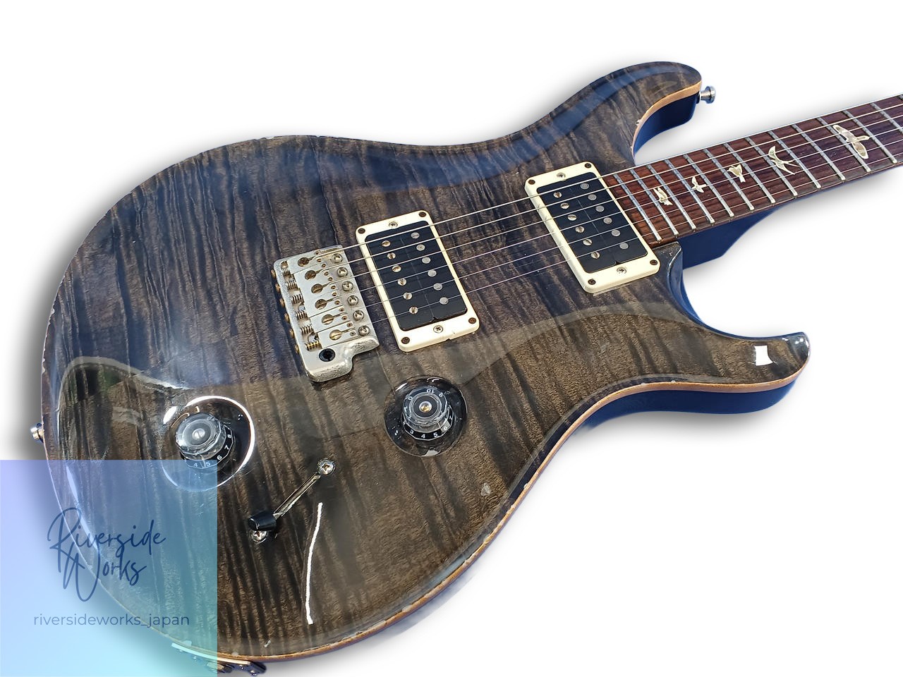 PRS Electric Guitar Custom 22 2013 Gray Black Used JP