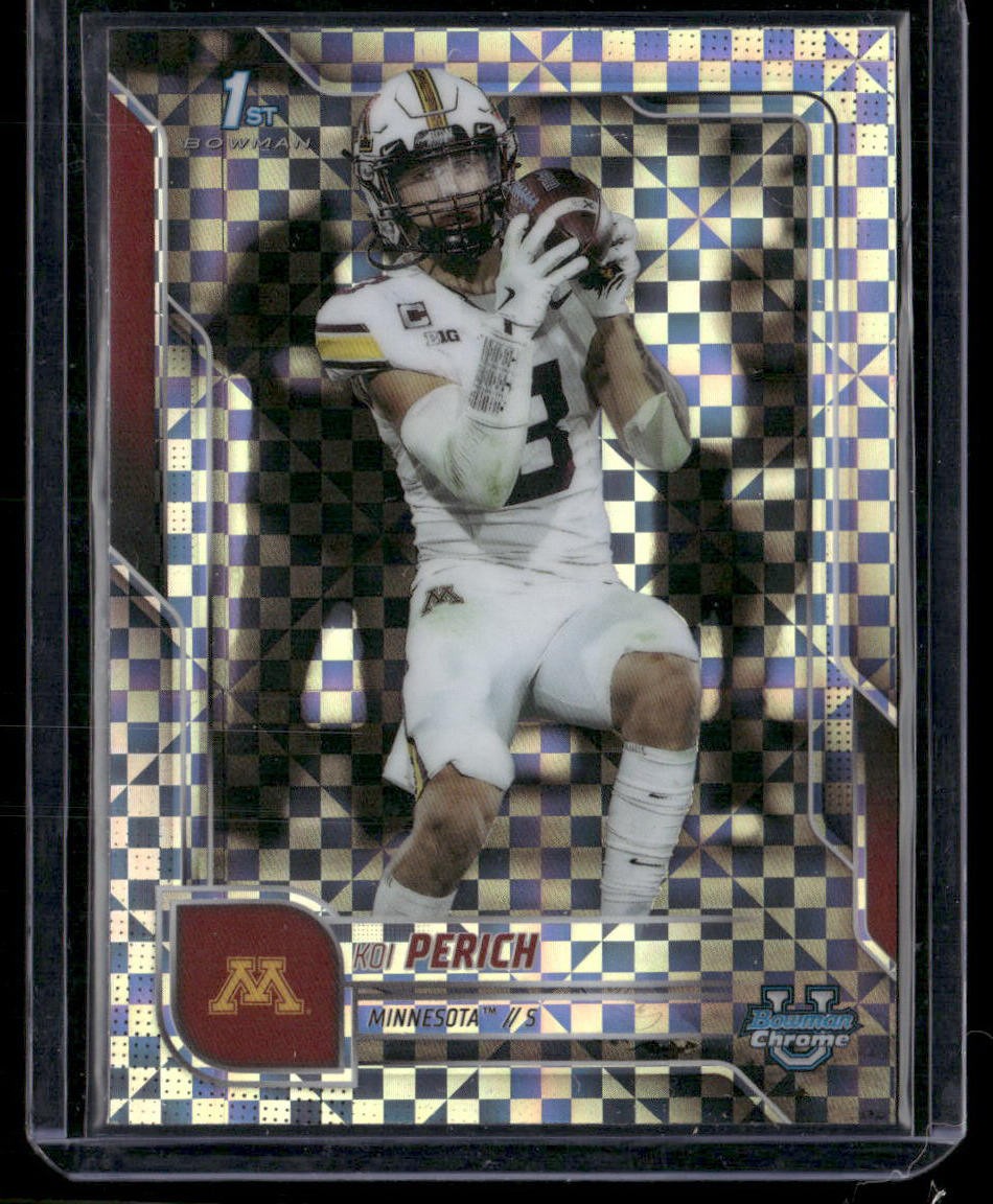 2025 Bowman University Chrome #116 Koi Perich Xfractor