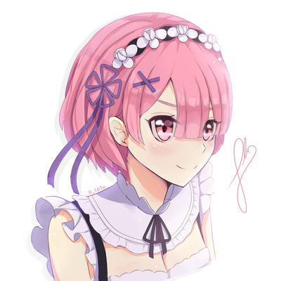 Girls Re Zero Kara Hajimeru Isekai Seikatsu Anime Playmat Desk Mat 24x14in
