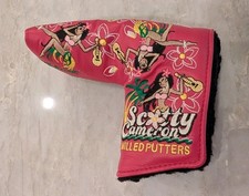 Scotty Cameron 2014 Hawaiian Open Hula Girl Pink Blade Headcover New [B]