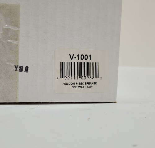 Valcom V-1001 P-Tec Amplified Ceiling Speaker Paging Intercom ~ NEW SEALED! - Afbeelding 8 van 10