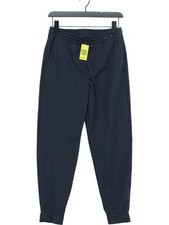 Uniqlo Men's Sports Bottoms M Blue Polyester with Elastane Tapered Sweatpants