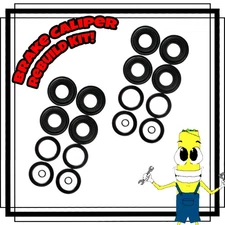 Front Disc Brake Caliper Rebuild Repair Kit for Chevrolet Corvette 1965-1982