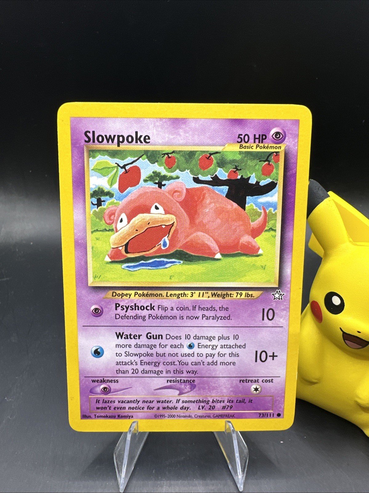 Pokemon Neo Genesis Common Slowpoke 73/111 -