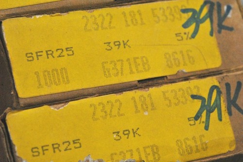 20pcs Philips SFR25 0.4W 5% Metal Film Resistor - NOS Non-RoHS - Picture 4 of 9