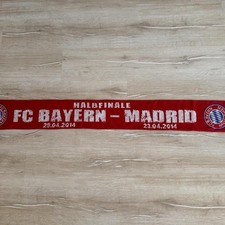 Bayern München Fanschal Bayern vs Real Madrid Match Scarf La Bestia Negra