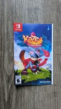 Kaze and the Wild Masks Nintendo Switch, 2021 Authentic Case Artwork Insert