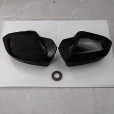 L+R Spiegelkappen Gehäuse Glanz Schwarz Für BMW 5er G60 G61 7er G70 X3 G45 i5 i7
