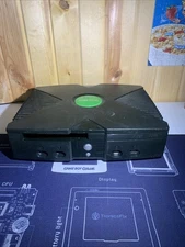 Original Xbox for Parts/Repair - New Clock Capacitors - No Disc Drive, Pick MoBo