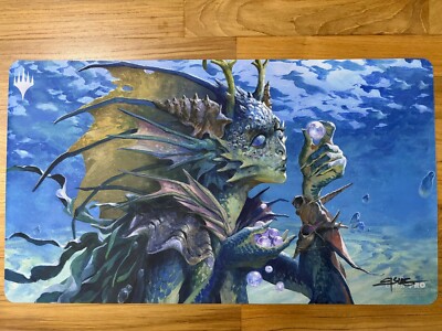 Thassa's Oracle PLAYMAT MAGIC THE GATHERING MTG Handsigniert Jesper Ejsing Neu