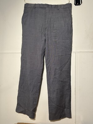 Banana Republic Size 35X32 Grey Wool Blend Dress Pants Slim Fit Flat Front Ho. | eBay Banana Republic Size 35X32 Grey Wool Blend Dress Pants Slim Fit Flat Front Ho. | eBay