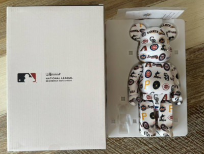 400% Only MLB NATIONAL LEAGUE Bear Brick BE@RBRICK (Medicom Toy